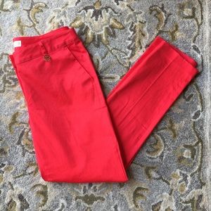 Michael Kors Red Dress Pants